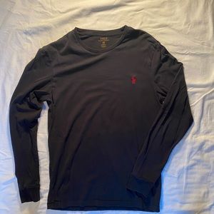 Black polo long sleeve